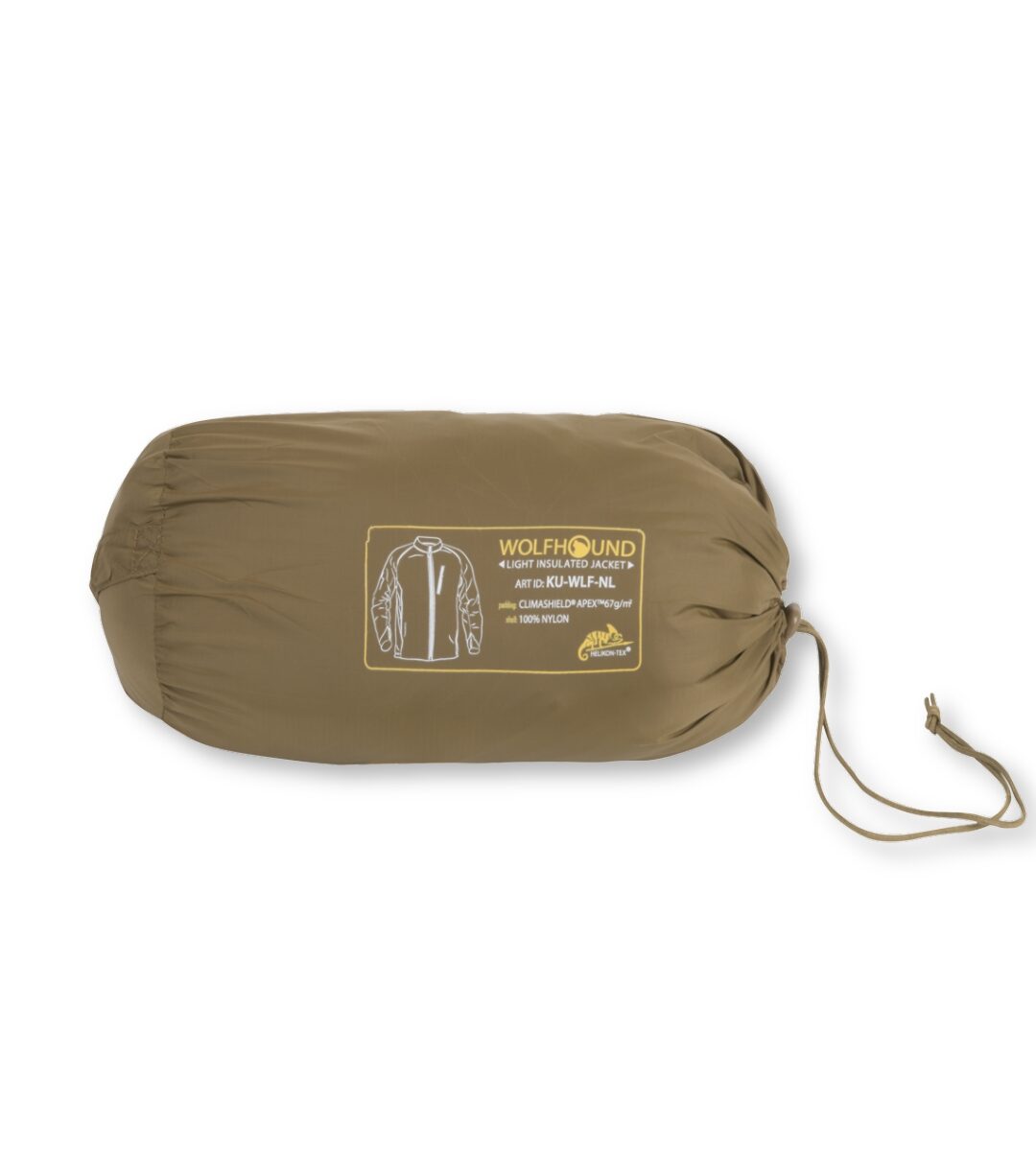 HELIKON-TEX Wolfhound Jacket kompaktselt kokkupakituna