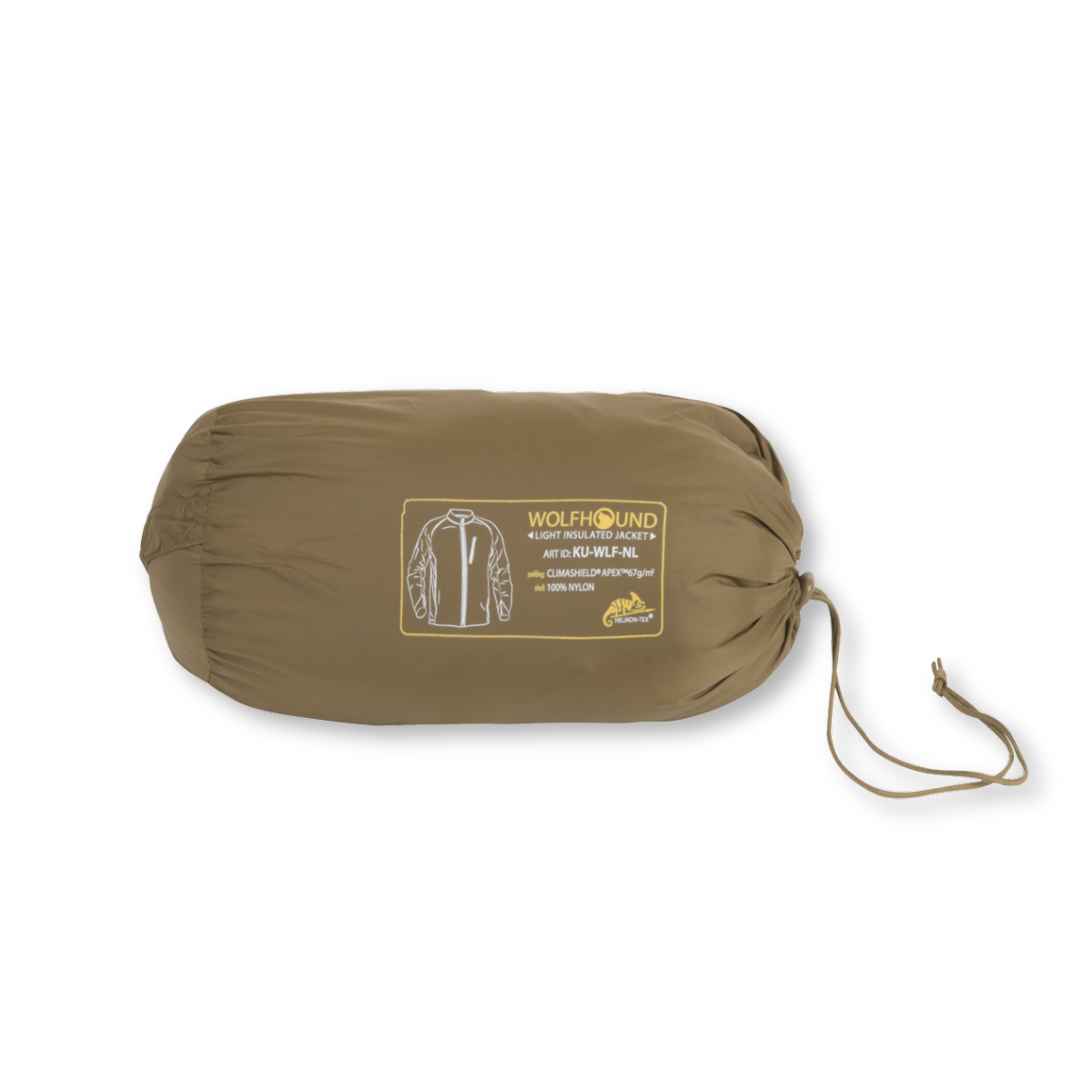 HELIKON-TEX Wolfhound Jacket kompaktselt kokkupakituna