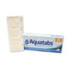 Aquatabs veepuhastustabletid joogivee desinfitseerimiseks